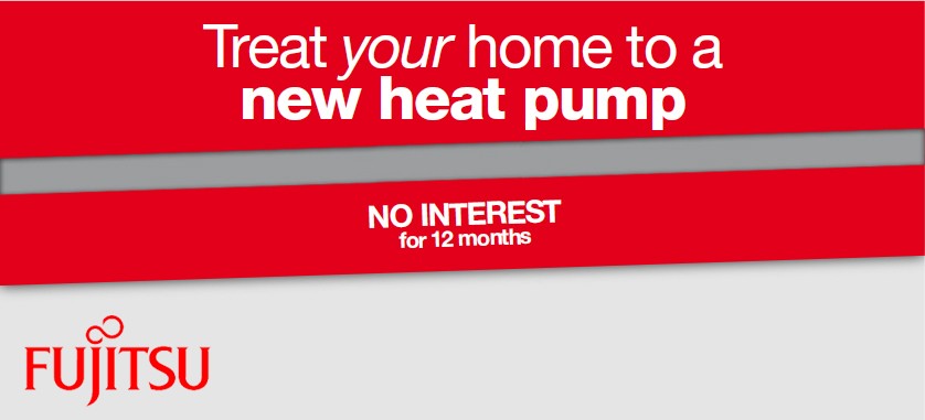 Treat your home to a new heat pump